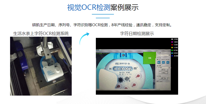 生产日期、序列号、字符识别等OCR检测